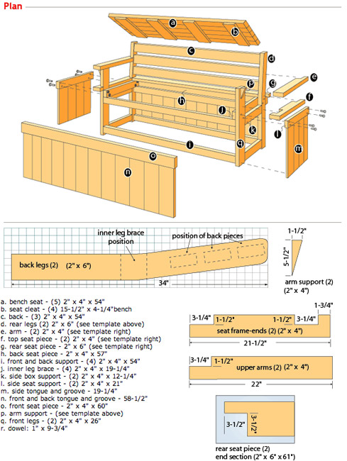 Double Duty Deck Bench