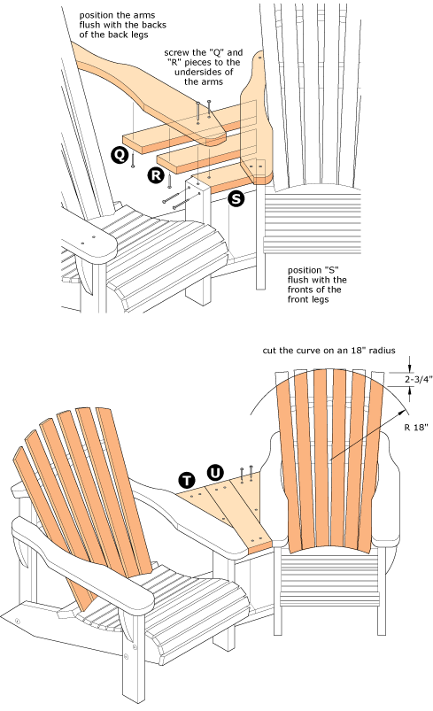 Muskoka Chair Lake stock illustrations